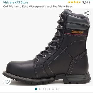 Caterpillar Steel Toe Boots size 10W